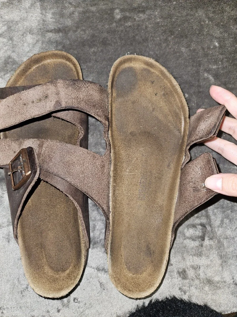Birkenstock Arizona Double Buckle Sandal Flawed Boho Casual Softbed 31 Cm